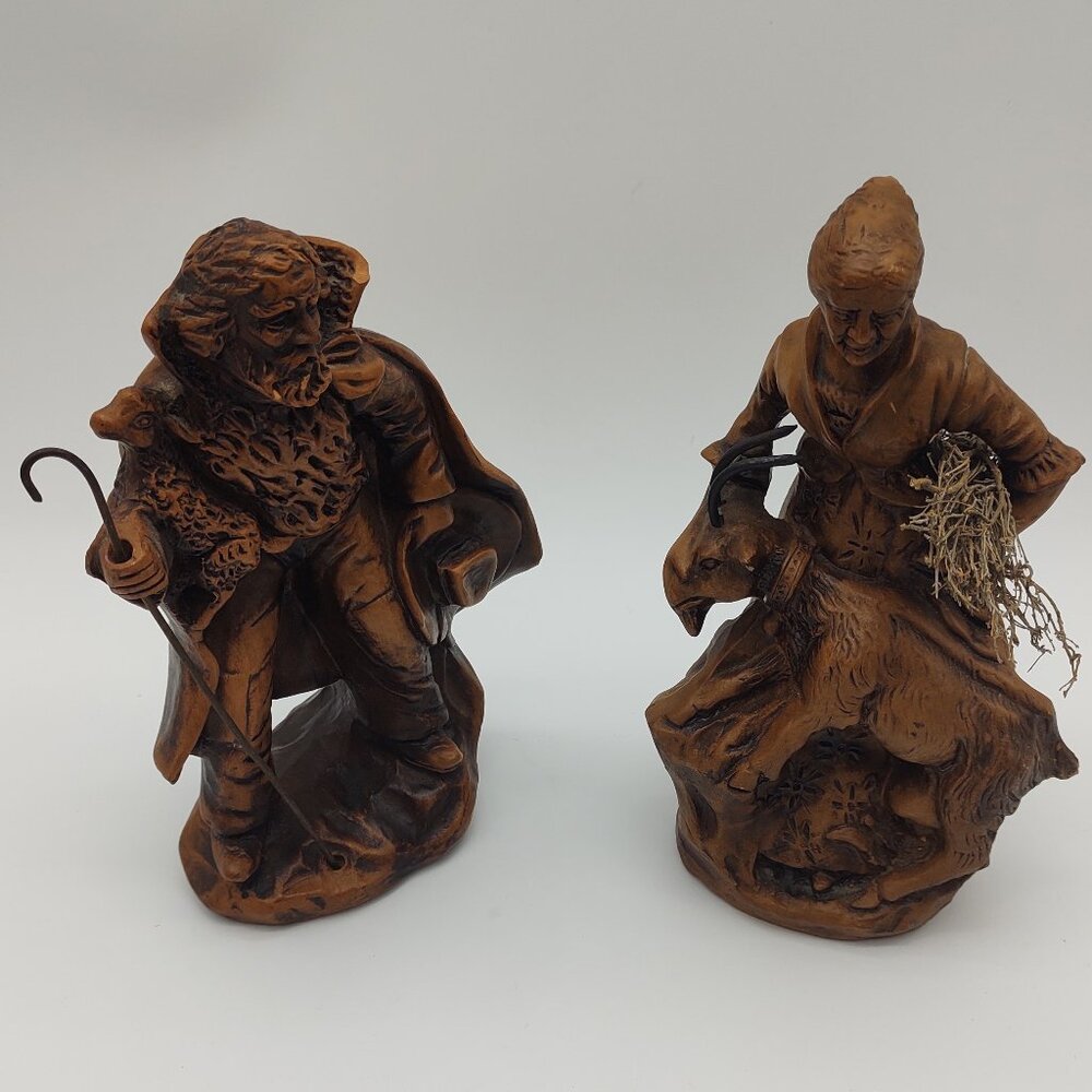 2 Francis Lascour Terracotta Statues